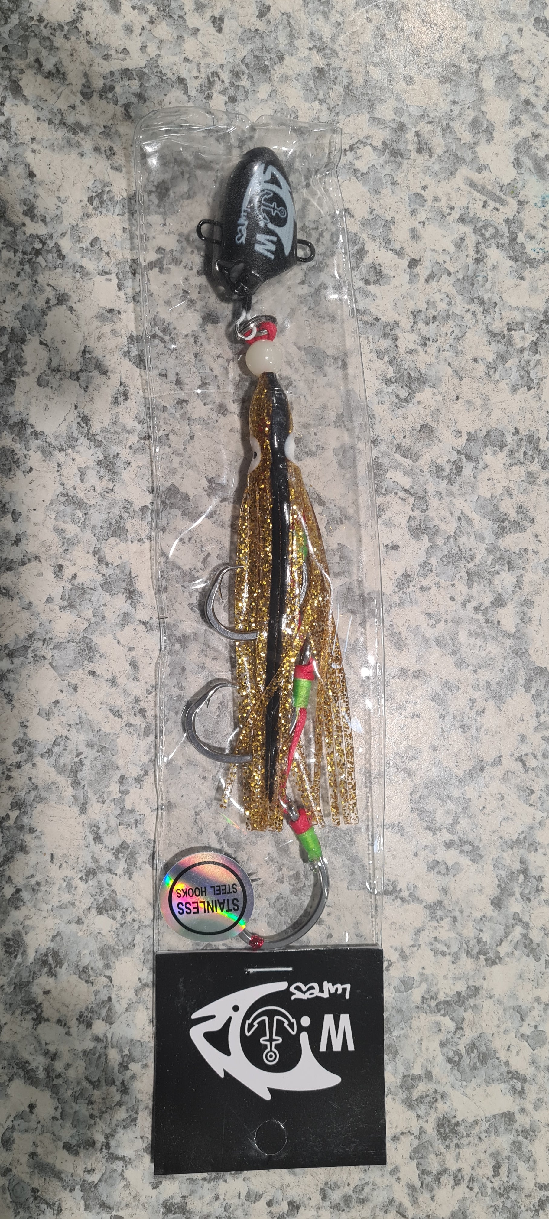 bottom bouncer fishing lure Bottom bouncer black 200g – Wanker Lures