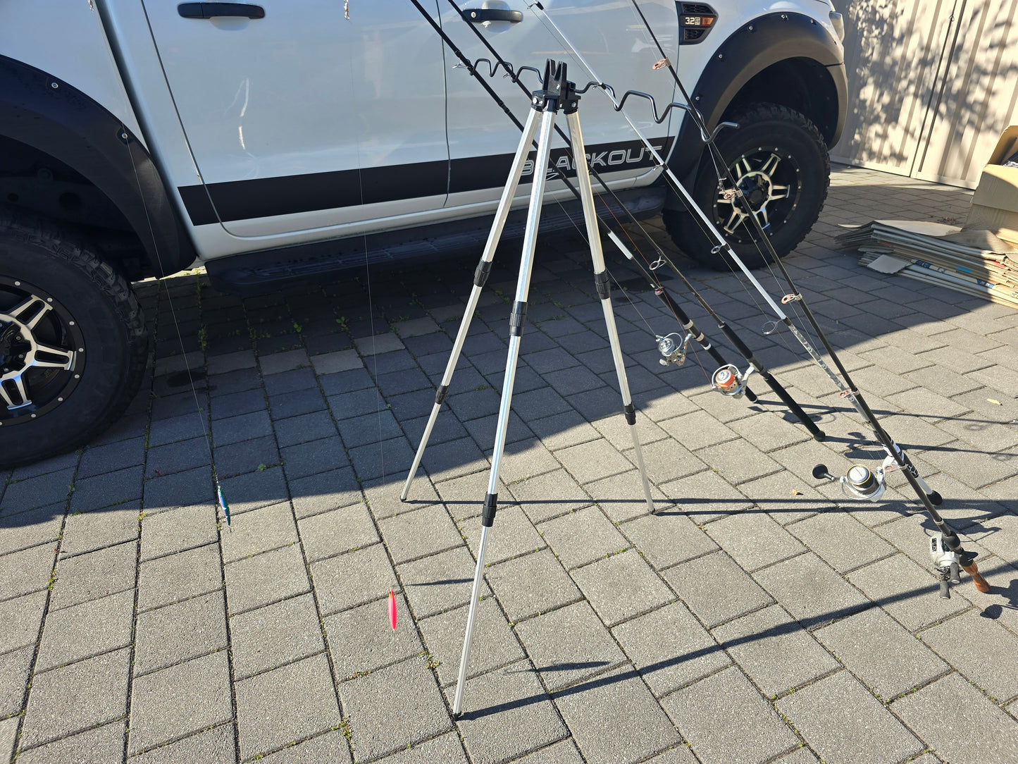 Aluminium Collapsible rod tripod