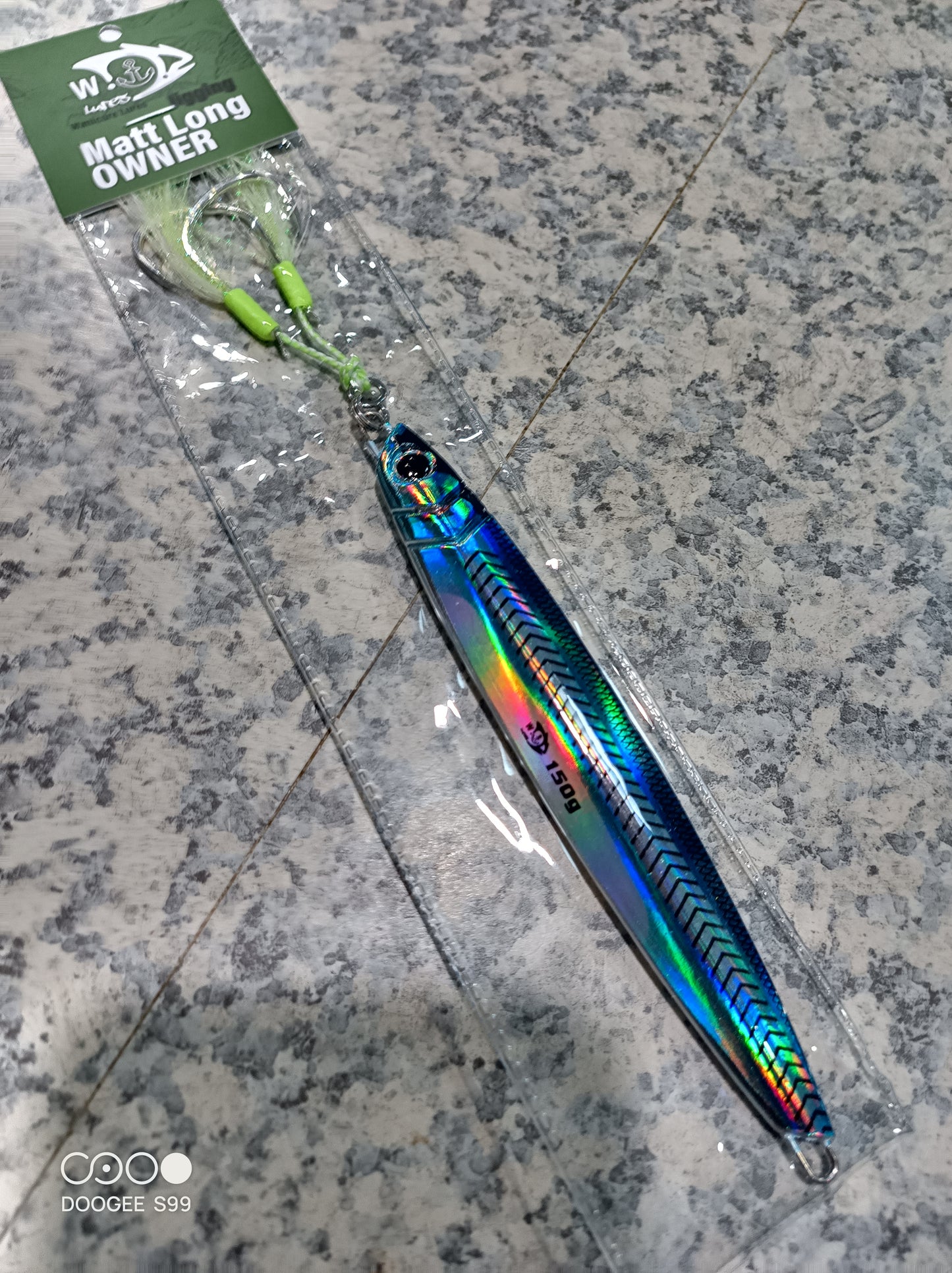 Blue Mack Jig Blade 150