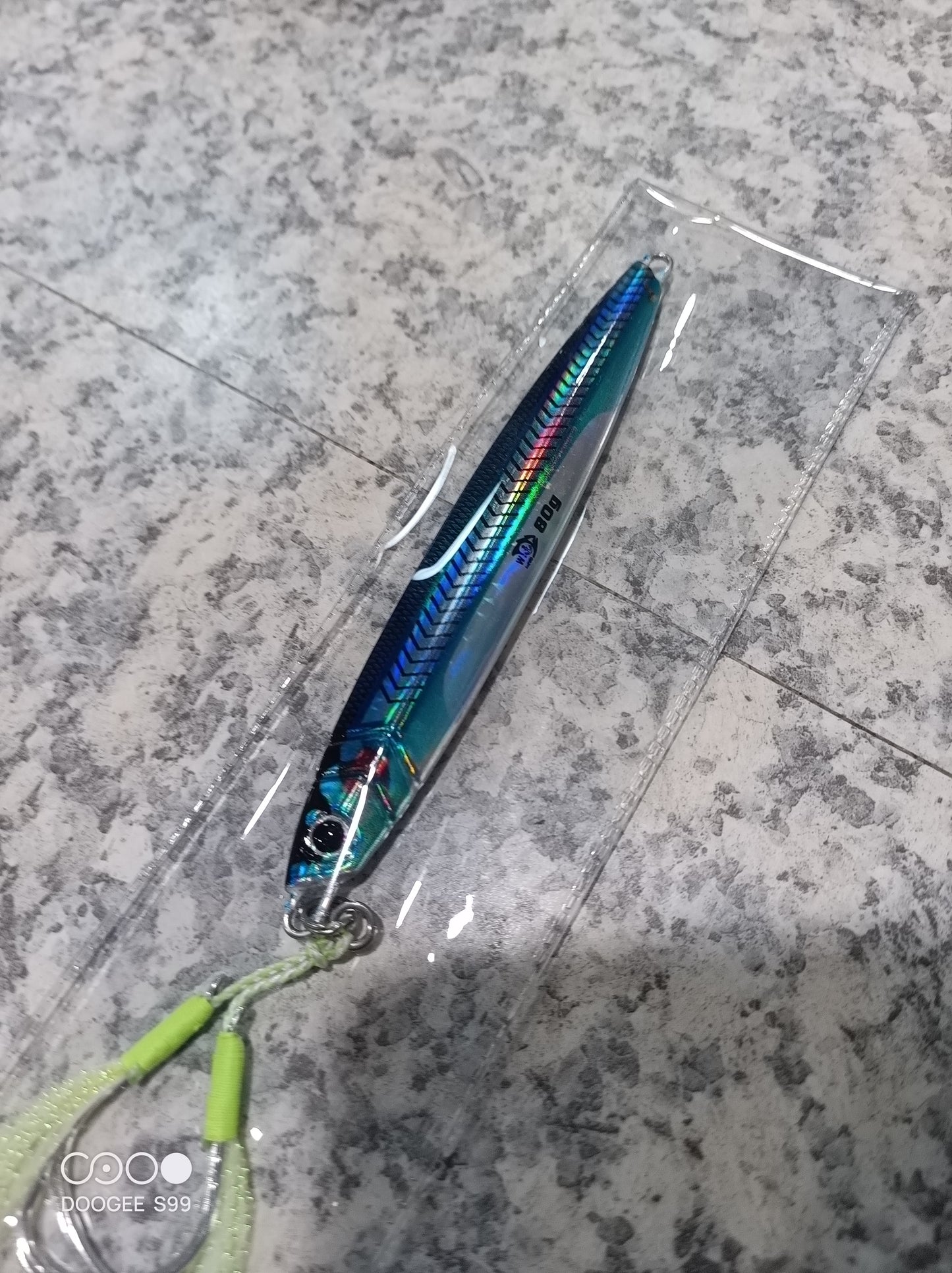 Blue Mack Jig Blade 80g